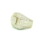 14k Rose Gold Men’s Champion Ring | 8.14ctw Natural White Diamond