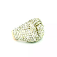 14k Rose Gold Men’s Champion Ring | 8.14ctw Natural White Diamond