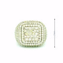 14k Rose Gold Men’s Champion Ring | 5.99ctw Natural White Diamond