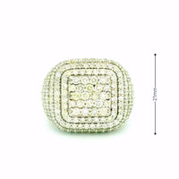 14k Rose Gold Men’s Champion Ring | 5.99ctw Natural White Diamond