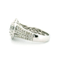 14K White Gold with 1.62CTW Natural White Diamond Women's Ring