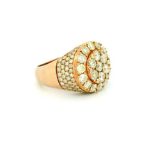 10k Rose Gold Men’s Champion Ring | 4.61ctw Natural Diamond