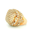 14k Rose Gold Men’s Champion Ring | 6.72ctw Natural Diamond