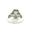 14K White Gold with 1.62CTW Natural White Diamond Women's Ring