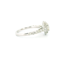 1.48ctw Natural Diamond Engagement Ring in 14K White Gold – Elegant Bridal Jewelry