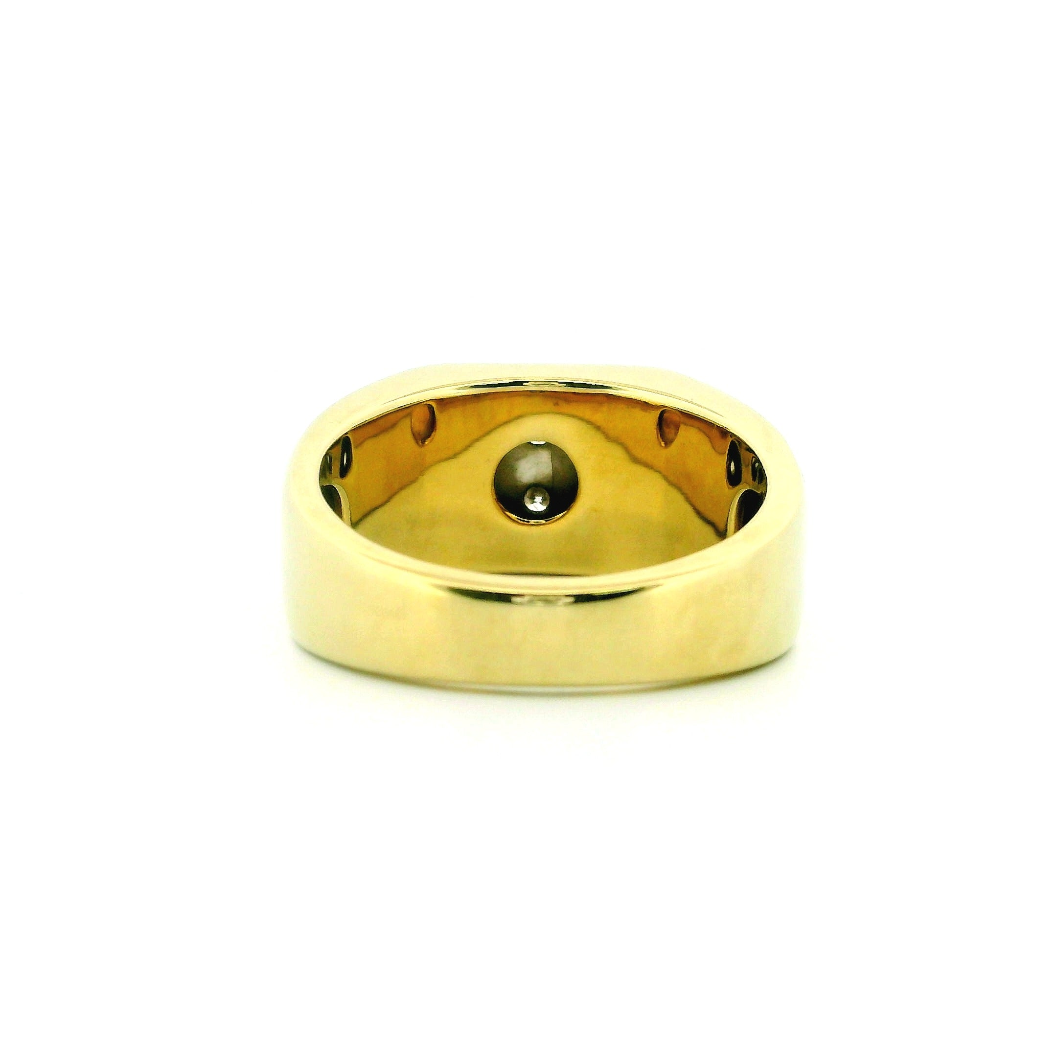 10k Yellow Gold Men’s Diamond Ring | 2.00ctw Natural White Diamond Champion Style