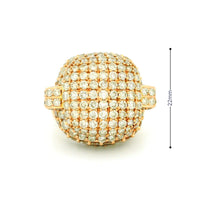 14k Rose Gold Men’s Champion Ring | 6.72ctw Natural Diamond