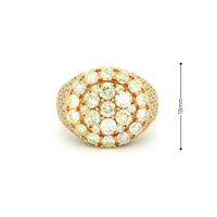 10k Rose Gold Men’s Champion Ring | 4.61ctw Natural Diamond