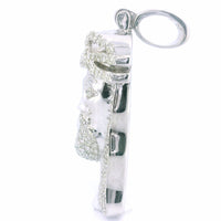 14K Gold Jesus Head Pendant with 5 CTW Natural VS White Diamonds