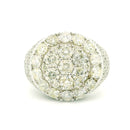 4.61ctw Round-Cut Diamond Men’s Pinky Ring in 10K Gold – Bold Luxury Jewelry