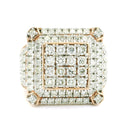 3.27ctw Round-Cut Diamond Men’s Pinky Ring in 14K Rose Gold – Bold Luxury Statement Jewelry