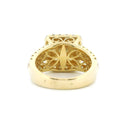 14K Yellow Gold with 3.31CTW Natural White Diamond Women's Ring
