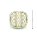 14k Yellow Gold Men’s Champion Ring | 4.94ctw Natural White Diamond