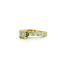 14k Yellow Gold Women’s Diamond Ring | 2.69ctw Natural White Diamonds, 7mm
