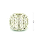 14k Rose Gold Men’s Champion Ring | 4.94ctw Natural White Diamond