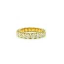 14k Yellow Gold Women’s Diamond Ring | 4.72ctw Natural White Diamonds, 4mm