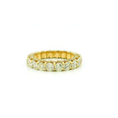 14k Yellow Gold Women’s Diamond Ring | 4.72ctw Natural White Diamonds, 4mm