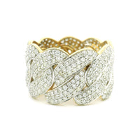 Men’s Iced Out Cuban Ring