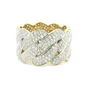 Men’s Iced Out Cuban Ring