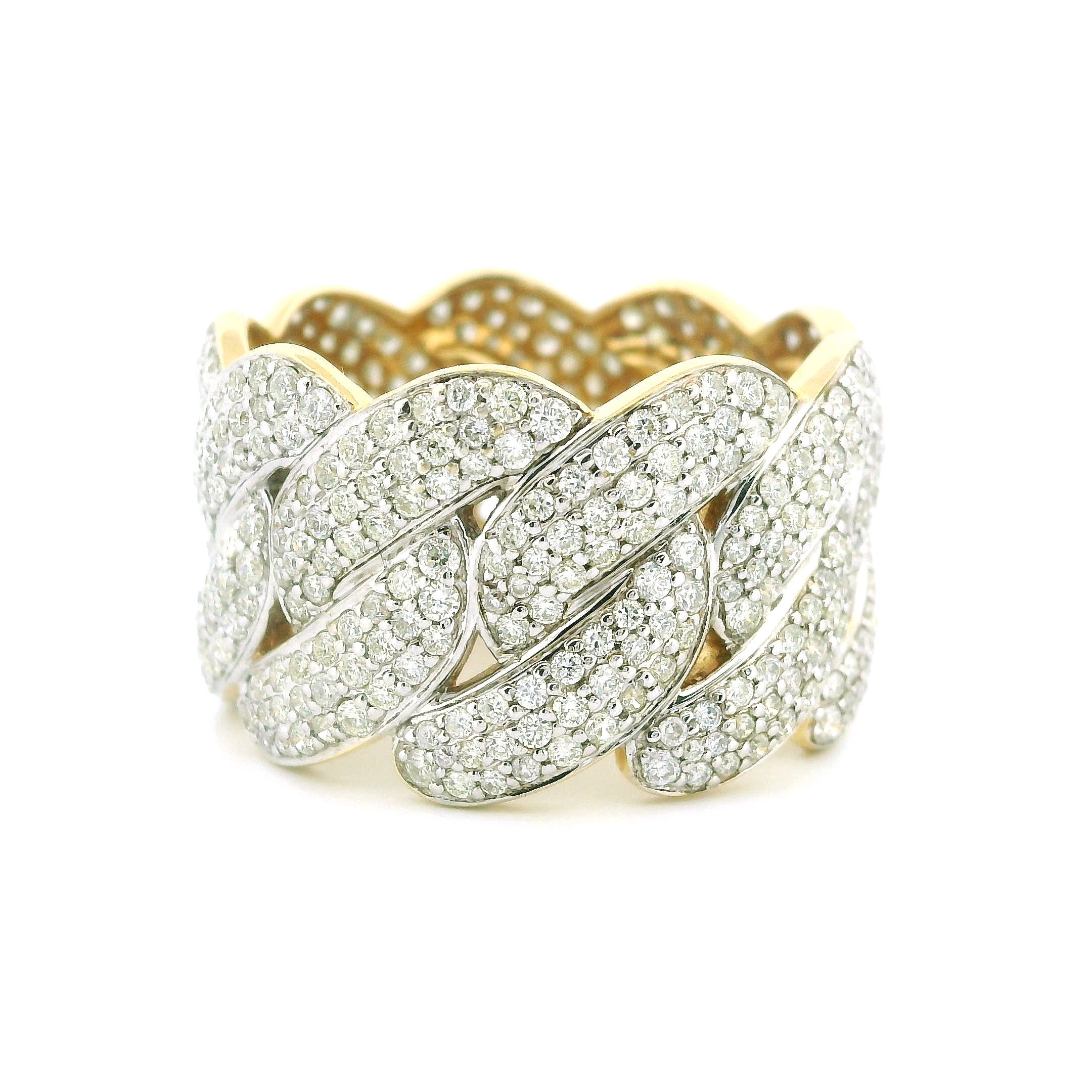 Men’s Iced Out Cuban Ring