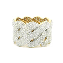 Men’s Iced Out Cuban Ring