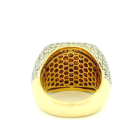 14k Yellow Gold Men’s Champion Ring | 6.64ctw Natural Diamond