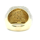 8.12ctw Round-Cut Diamond Men’s Champion Ring in 14K White Gold – Luxury Statement Jewelry