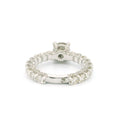 14k White Gold Women’s Diamond Ring | 1.60ctw Natural White Diamonds, 7mm