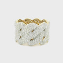 Men’s Iced Out Cuban Ring