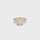 14K Yellow Gold with 2.69CTW Natural White Diamond Women's Ring