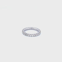 14K White Gold Women's Ring with 1.52CTW Natural White Diamond