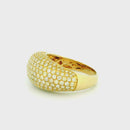14k Yellow Gold Men’s Champion Ring | 2.63ctw Natural White Diamond