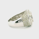 4.61ctw Round-Cut Diamond Men’s Pinky Ring in 10K Gold – Bold Luxury Jewelry