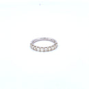 14K White Gold with 0.90CTW Natural White Diamond Women's Ring