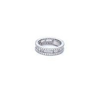 14K White Gold with 2.25CTW Natural White Diamond Women's Ring