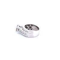 14K White Gold Women's Ring with 3.00CTW Natural White Diamonds