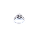 14K White Gold Women's Ring with 1.26CTW Natural White Diamonds