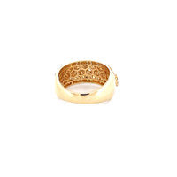 14K Yellow Gold Men's Pinky Ring with 1.44CTW Natural White Diamonds