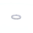 14K White Gold Women's Ring with 1.52CTW Natural White Diamond