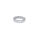 14K White Gold Women's Ring with 4.7CTW Natural White Diamond