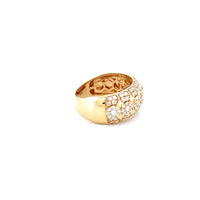 14K Yellow Gold Men's Pinky Ring with 1.44CTW Natural White Diamonds