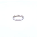 14K White Gold with 0.90CTW Natural White Diamond Women's Ring