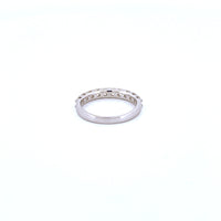 14K White Gold with 0.90CTW Natural White Diamond Women's Ring