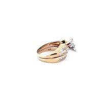 14K Yellow Gold Women's Ring with 2.00CTW Natural White Diamonds