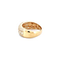 14K Yellow Gold Men's Pinky Ring with 2.13CTW Natural White Diamonds