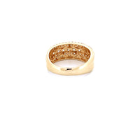 14K Yellow Gold Men's Pinky Ring with 2.13CTW Natural White Diamonds