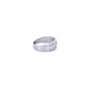 14K White Gold with 0.86CTW Natural White Diamond Women's Ring