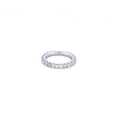 14K White Gold Women's Ring with 1.52CTW Natural White Diamond