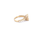 14K Yellow Gold with 2.69CTW Natural White Diamond Women's Ring