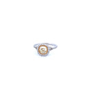 14K White Gold Women's Ring with 1.5CTW Natural White Diamond